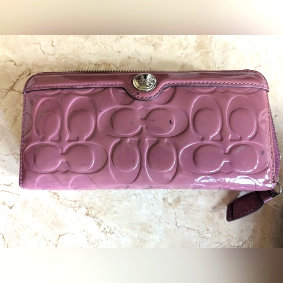 Coach Wallet - Mauve/Pink 🩷 - Picture 1 of 6